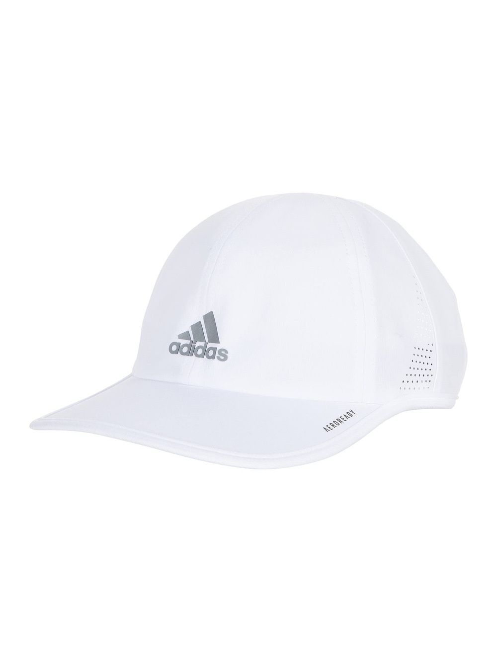 adidas Superlite 4 Hat | White, Silver Reflective | Size OS